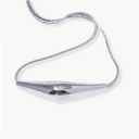 SILVER ACTON NECKLACE