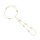 INES-OVAL STONE CHAIN