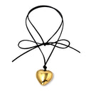 SELENA-GOLD HEART CHOKER
