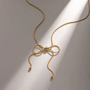 Bow Necklace