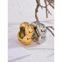 Bubble rose Ring