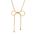 Bow Necklace