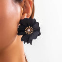 Rose Flower Earrings