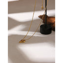 Heart Pendant Chain Necklace