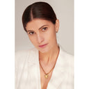 Romantic Heart Rose Flower Necklace