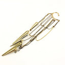 LAYLA-GOLD CHAIN SPIKES