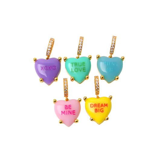 Colorful Heart Necklace