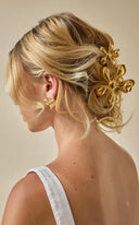 GLOSSY DAISY MINI CLAW CLIP