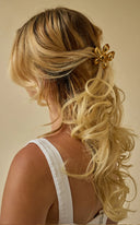 GLOSSY DAISY MINI CLAW CLIP