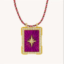sun, moon, demon's eye necklace