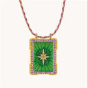 sun, moon, demon's eye necklace