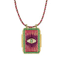 sun, moon, demon's eye necklace
