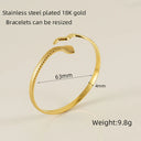 SERPENTINE CHECK BRACELET