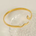 SERPENTINE CHECK BRACELET