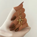 Cora Bow Necklace