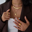 Padlock Necklace