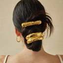 Metal Hammered Arch Pony Hairband