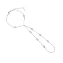 INES-OVAL STONE CHAIN