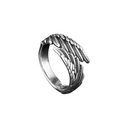 ANGELINA-SILVER WING RING