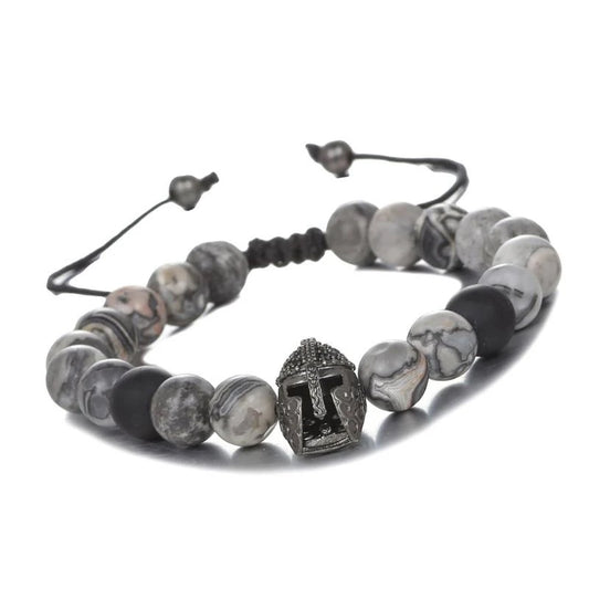 NATALIE-DARK STONE BEADS