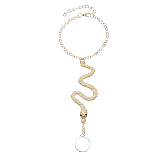 AYA-SNAKE HAND CHAIN