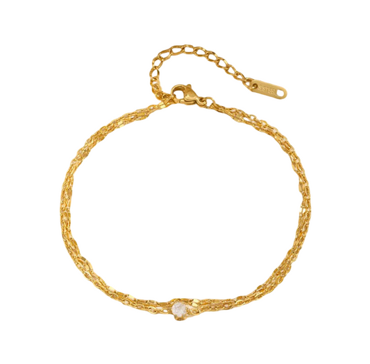 ELEN-DOUBLE CHAIN ELEGANCE