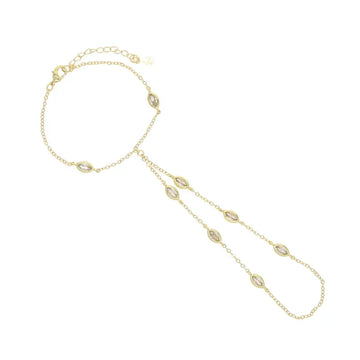 INES-OVAL STONE CHAIN