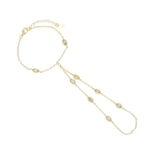 INES-OVAL STONE CHAIN
