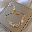 flower bracelet & Ankelt