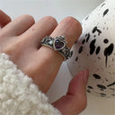 IRIS-ROYAL PURPLE RING