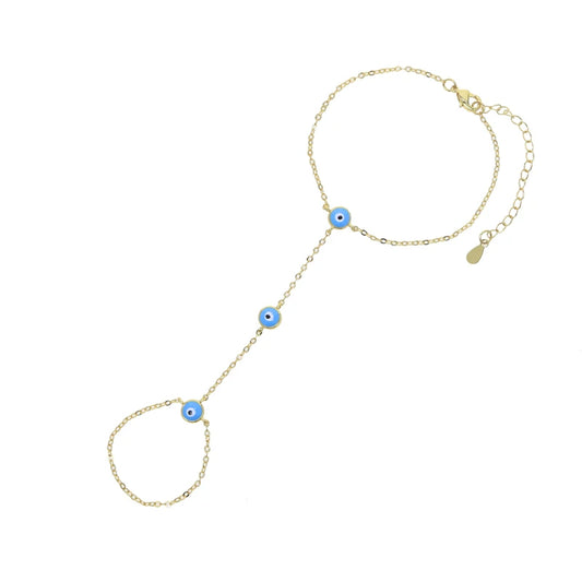 OLIVIA-BLUE LUCKY BRACE