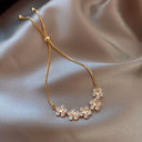 flower bracelet & Ankelt
