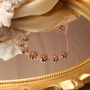 flower bracelet & Ankelt