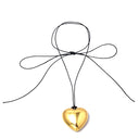 SELENA-GOLD HEART CHOKER