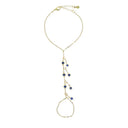 AMIRA-GOLD GEM HANDCHAIN