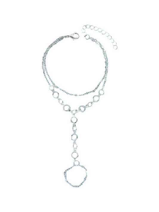 EMILY-CRYSTAL HAND CHAIN