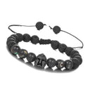 NATALIE-DARK STONE BEADS