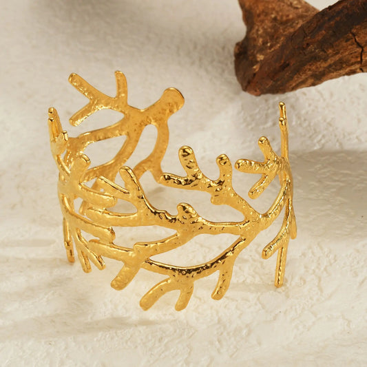 SELINA-CORAL CUFF