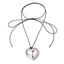 SELENA-GOLD HEART CHOKER