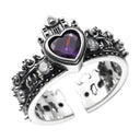 IRIS-ROYAL PURPLE RING