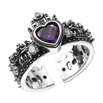 IRIS-ROYAL PURPLE RING