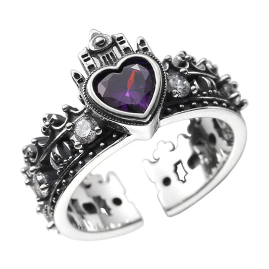 IRIS-ROYAL PURPLE RING