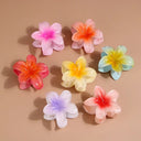 Flower Hair Claw Clips