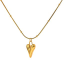 Heart Pendant Chain Necklace